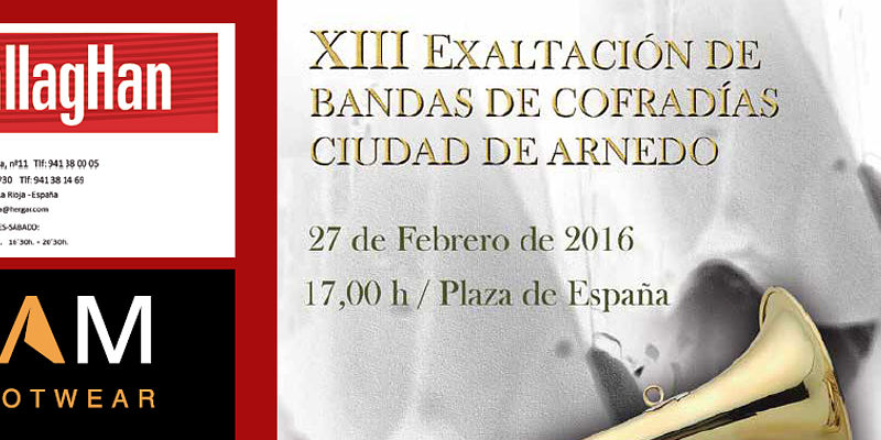 Exaltación de bandas de cofradías Ciudad de Arnedo (La Rioja)